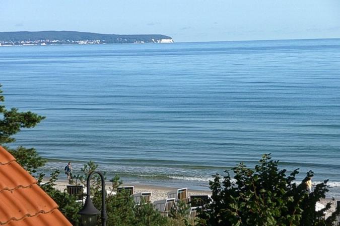Villa Helene mit Meerblick in Top Lage - Nixe mit Strandkorb am Strand Ostseebad Ostseebad Binz Exterior foto