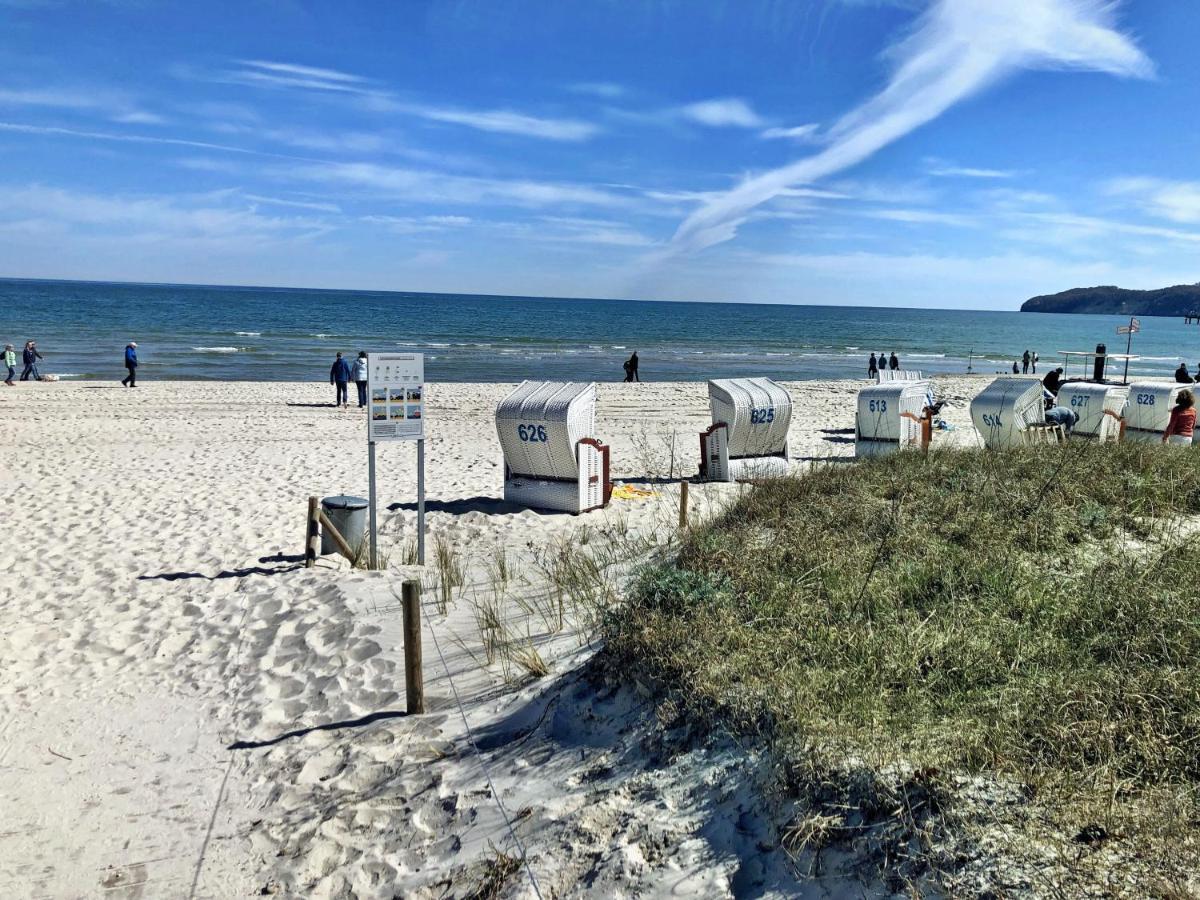 Villa Helene mit Meerblick in Top Lage - Nixe mit Strandkorb am Strand Ostseebad Ostseebad Binz Exterior foto