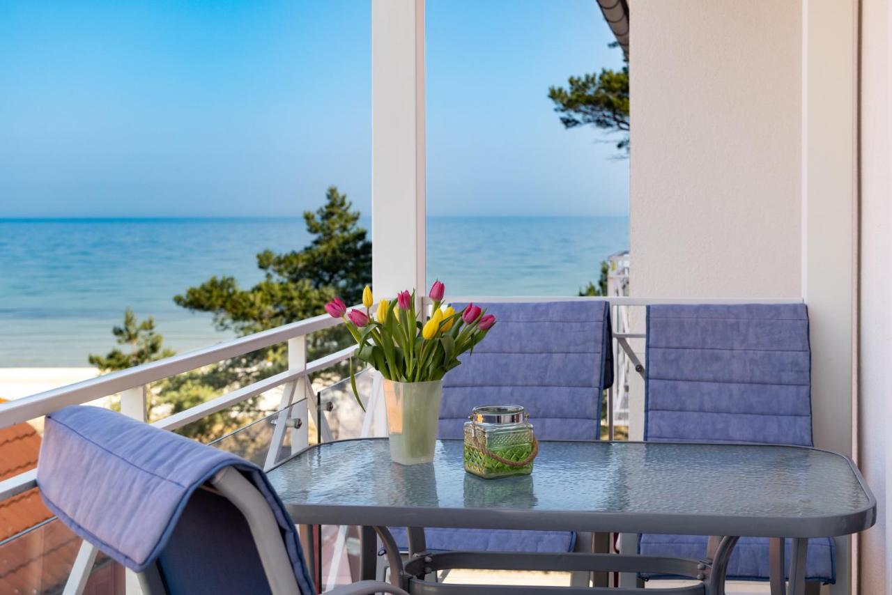 Villa Helene mit Meerblick in Top Lage - Nixe mit Strandkorb am Strand Ostseebad Ostseebad Binz Exterior foto